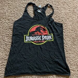 Jurassic Park tank top, women’s size XL‎ black